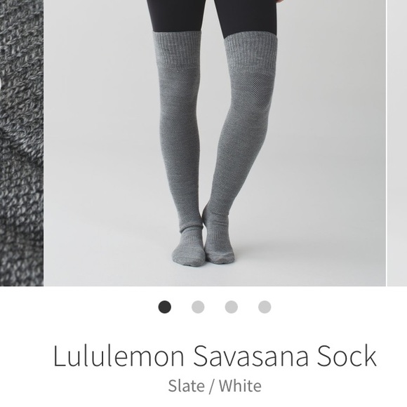 lululemon athletica Accessories - Brand new Lululemon Savasana Socks in gray with rose gold